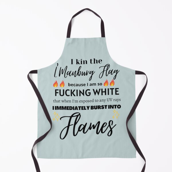 Item preview, I Kin The Lmanburg Flag Because I am So Fucking White designed and sold by Shinyjukata.