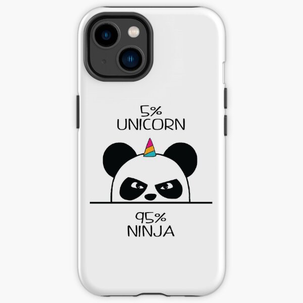Unicorn Ninja Panda iPhone Tough Case