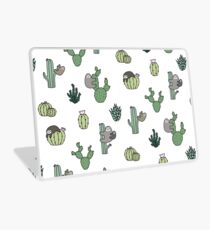 Cacti Sloths Laptop Skin