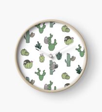 Cacti Sloths Clock