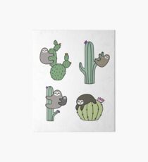 Cacti Sloths Art Board