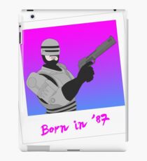 Robocop - Born in 1987 iPad Case/Skin