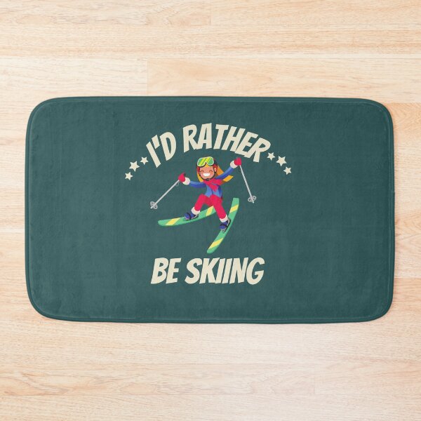 Item preview, I'd rather be Skiing. Trending Mixed Fonds  designed and sold by GEM STYLE.