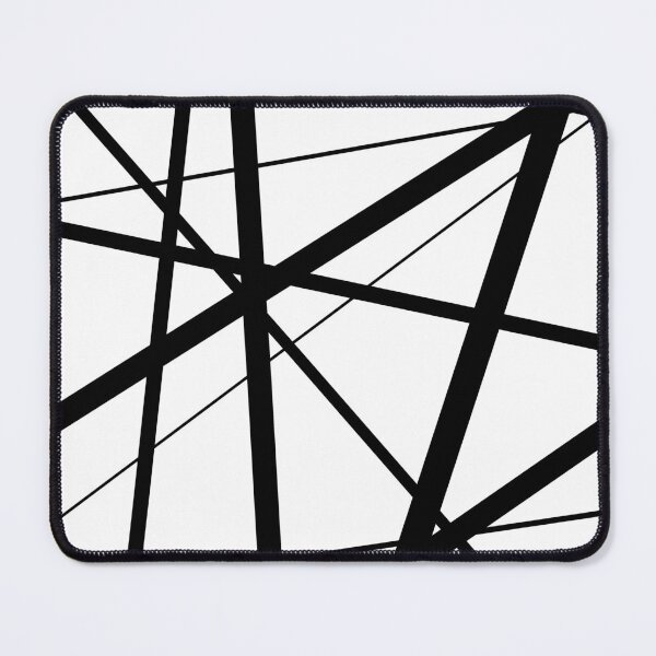 Item preview, Black and White Geometric Lines designed and sold by UrbanEpiphany.