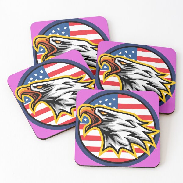 Item preview, Bald Eagle American Flag  designed and sold by KoopTroop ⭐⭐⭐⭐⭐.