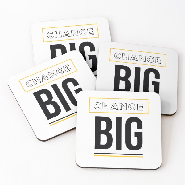 Item preview, Change Big. Big Change.  designed and sold by AbiLeads.