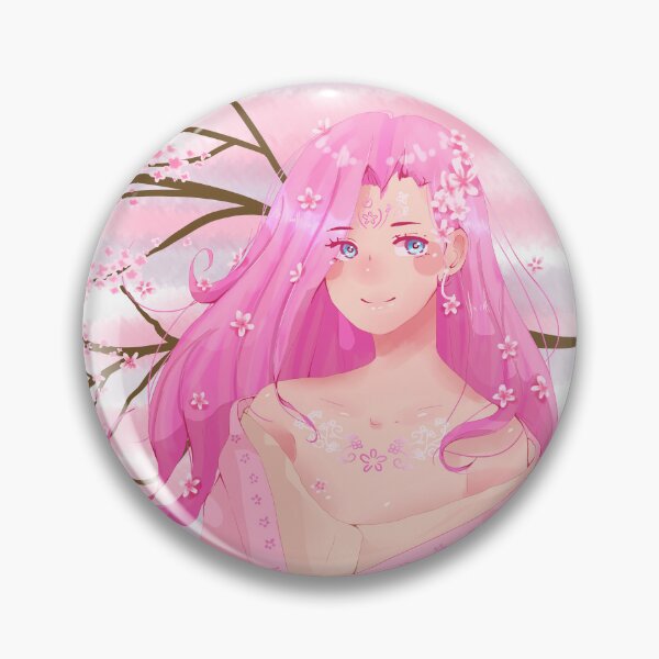 Item preview, Cute Anime Girl Sakura Flowers Cherry Blossom Pink Kawaii designed and sold by candymoondesign.