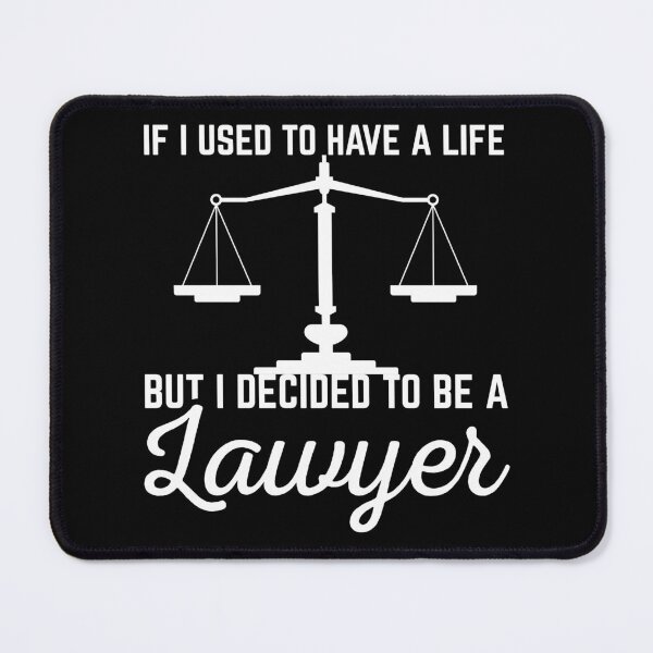 Item preview, Used To Have Life Decided To Be A Lawyer Gift designed and sold by haselshirt.
