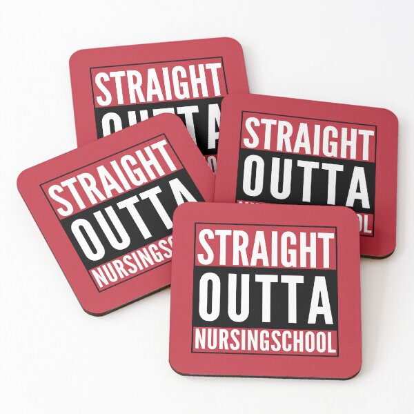 Item preview, Straight Outta Nursing School, New Nurse, Nurse Grad, Nurse Gift, Nursing Student designed and sold by SighFly52.