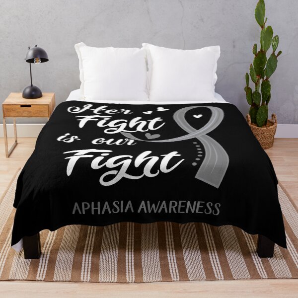 Item preview, Her Fight Is Our Fight Aphasia Awareness designed and sold by Kohend.