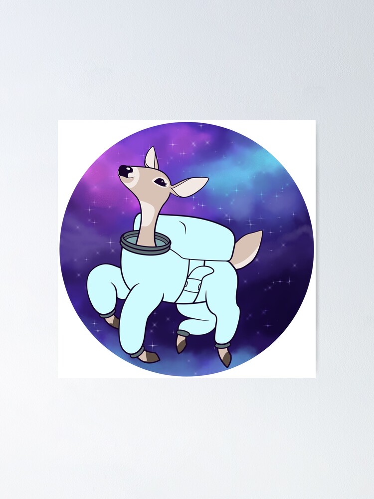 Thumbnail 1 of 3, Poster, Astrodeer designed and sold by Dendropsyche.
