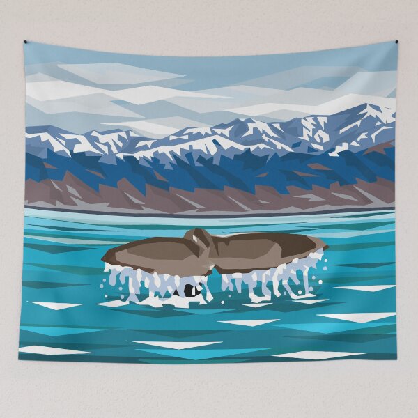 Item preview, Whale Watch, Kairkoura, NZ designed and sold by Art by Ira.