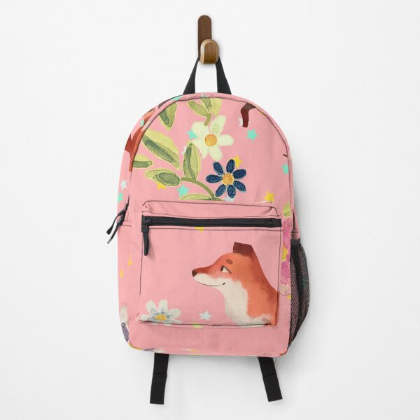 Item preview, Smiling fox with flowers and stars designed and sold by MariaMorgenova.