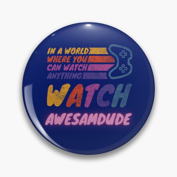 Item preview, Watch Awesamdude twitch streamer youtuber   designed and sold by Shinyjukata.
