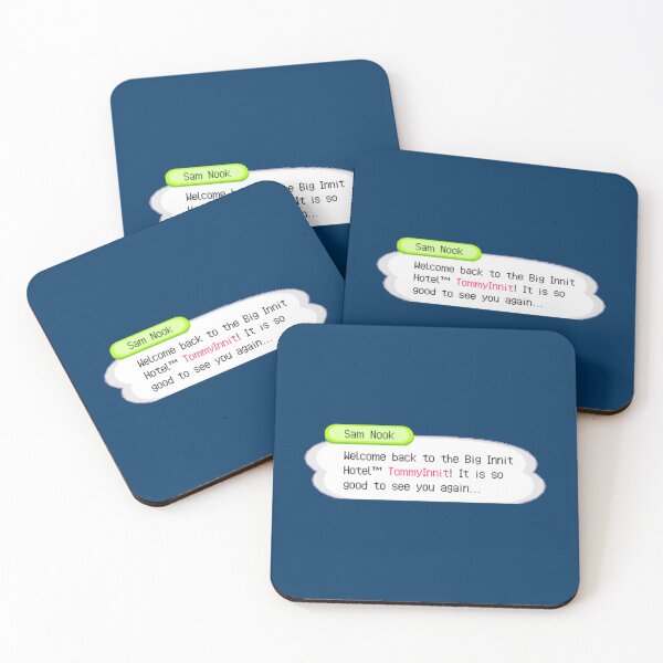 Item preview, sam nook tommyinnit quote    designed and sold by Shinyjukata.