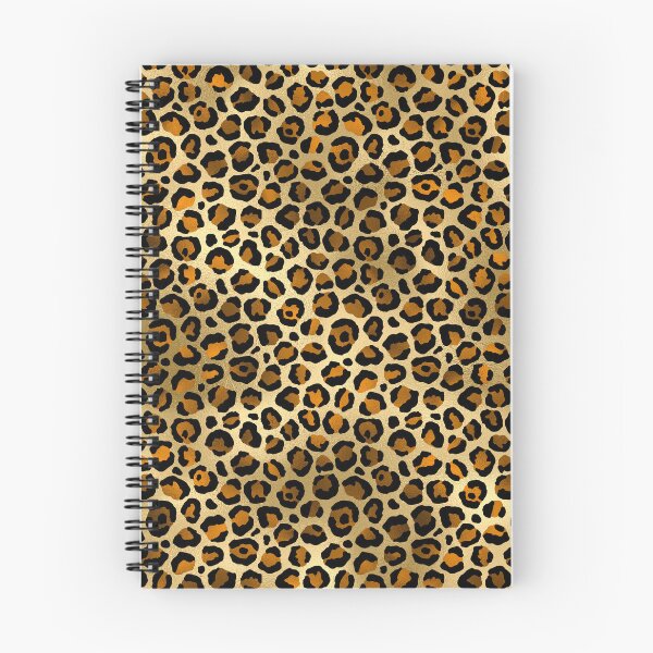 Item preview, Elegante estampado de leopardo negro dorado designed and sold by tsuttles.