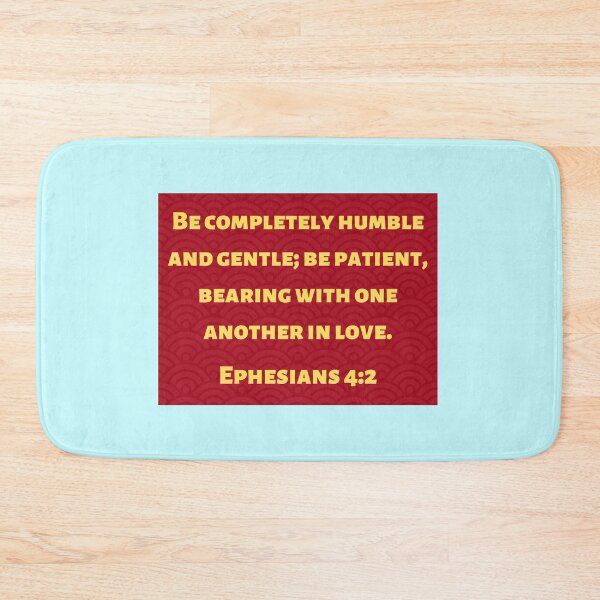 Item preview, Bible Verse Ephesians 4:2 designed and sold by Prayingwarrior.