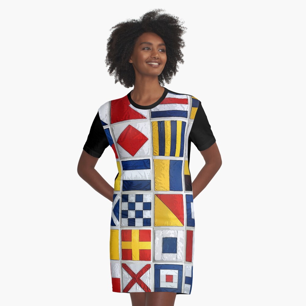 Item preview, Graphic T-Shirt Dress designed and sold by redboy.