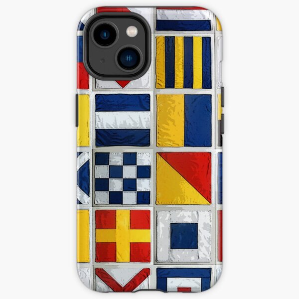 nautical flags iPhone Tough Case