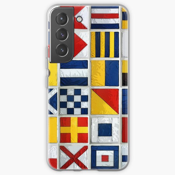 nautical flags Samsung Galaxy Soft Case