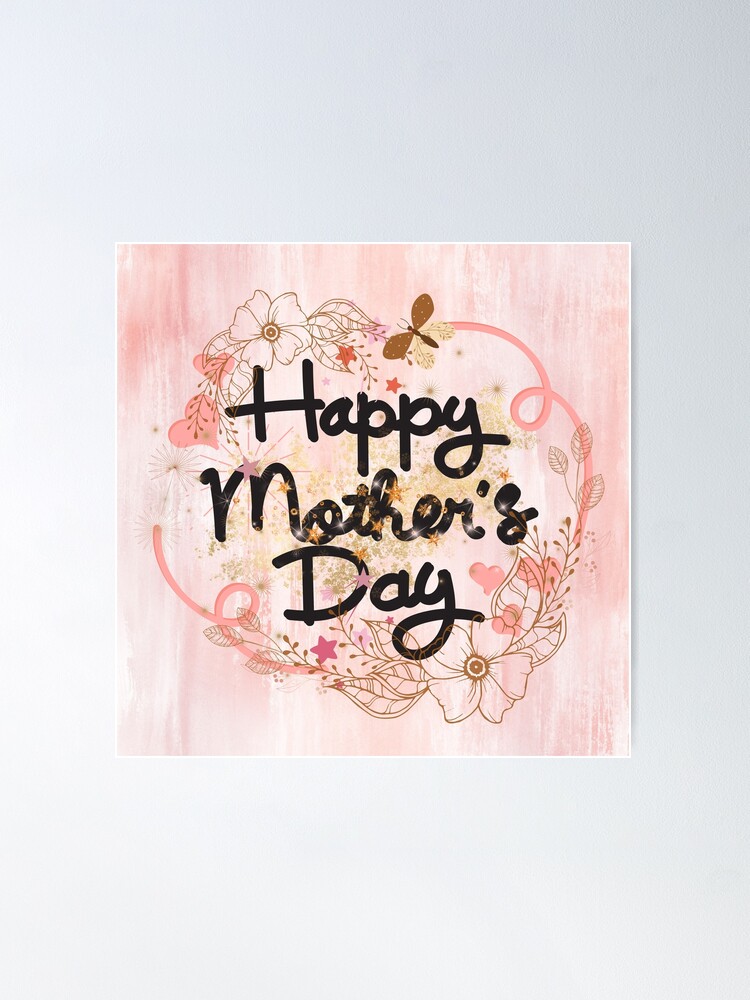 mothers day text image vector photo
