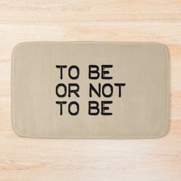 Item preview, To be or not to be 2 (black) designed and sold by didijuca.