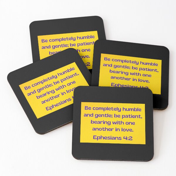 Item preview, Bible Verse Ephesians 4:2 designed and sold by Prayingwarrior.