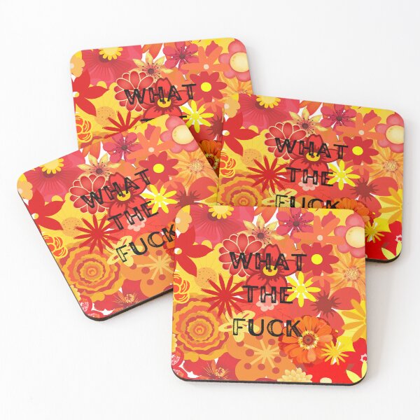 Item preview, What The Fuck Flower Explosion - Delicate Fucking Flowers designed and sold by The Misadventures of Jo.