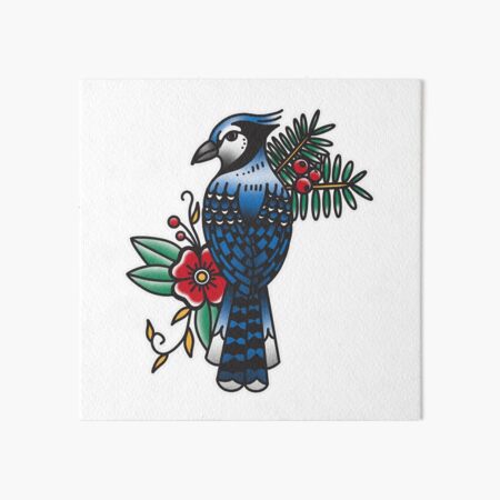 Blue Jay Tattoo Meanings & Designs - TatRing