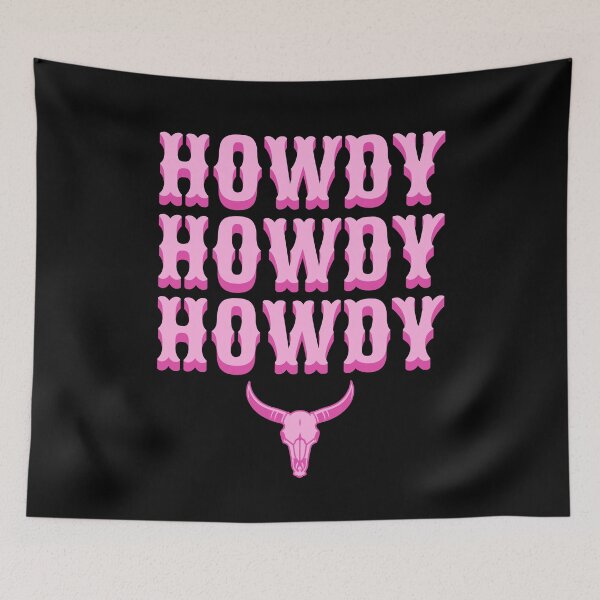 Item preview, HOWDY, western, farm girl, cowgirl, cowboy, country girl, country, country music, dolly designed and sold by SighFly52.