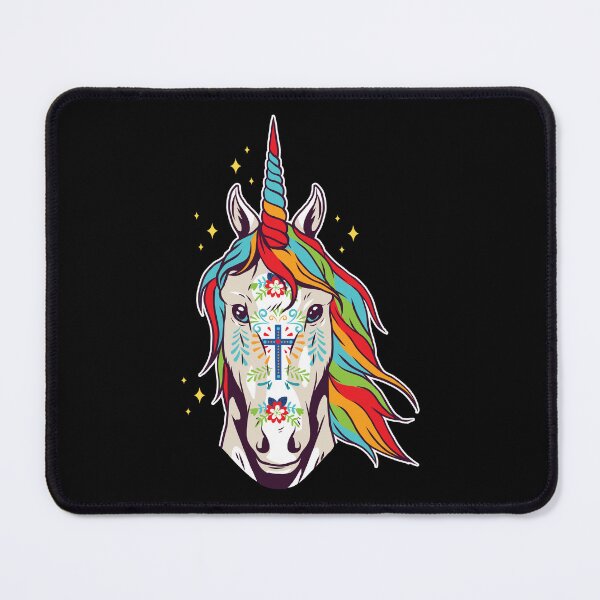 Item preview, Sugar Skull Unicorn Day of The Dead Rainbow Gift designed and sold by haselshirt.