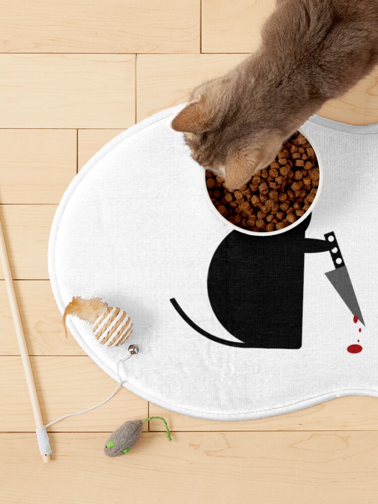 Alternate view of Stabby Cat Pet Mat