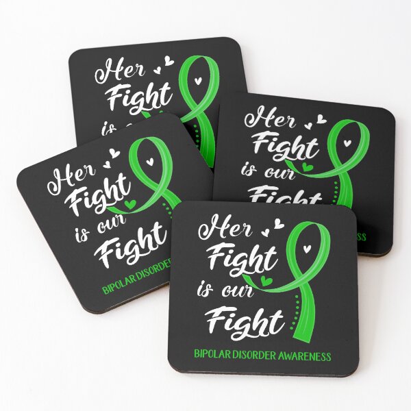 Item preview, Her Fight Is Our Fight Bipolar Disorder Awareness designed and sold by Kohend.