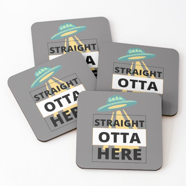 Item preview, straight outta here  designed and sold by corpseCreations.