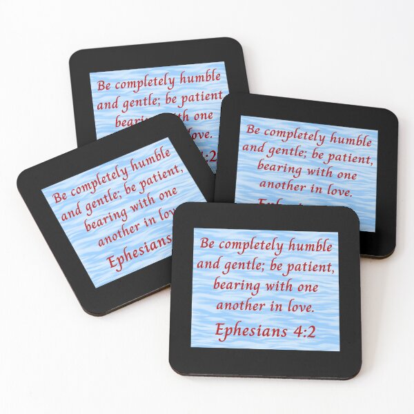 Item preview, Bible Verse Ephesians 4:2 designed and sold by Prayingwarrior.