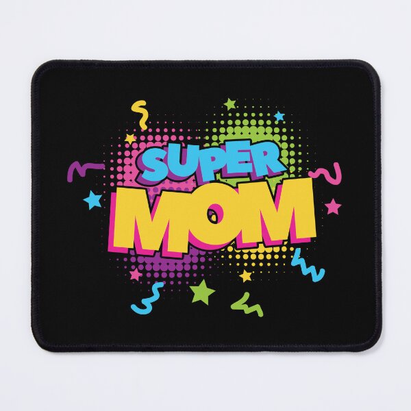 Item preview, Pop Art Shirt Super Mom Graphic Art Gift Tee designed and sold by haselshirt.