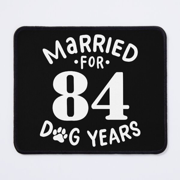 Item preview, 12th Wedding Anniversary, Married For 84 Dog Years designed and sold by haselshirt.