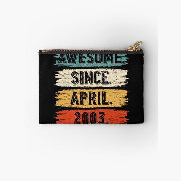 Item preview, 19 Years Old Gifts Awesome Since April 2003 19th Birthday designed and sold by MoHaCo.