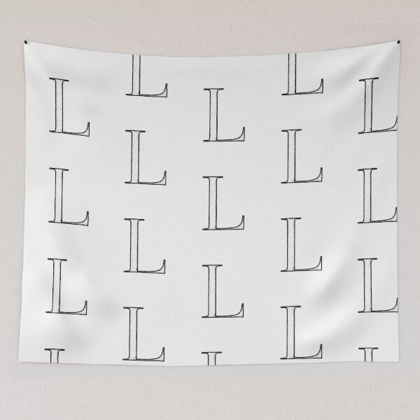 Item preview, Dotart/Dotwork illustration of Letter L designed and sold by MagnetitaBySil.
