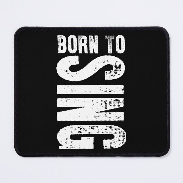 Item preview, Born To Sing Singing Hobby Lover Gift Idea designed and sold by haselshirt.