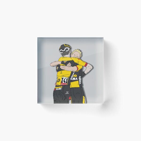 Item preview, K. Bouwman and T. Dumoulin Giro 2022 - Stage 7 Victory designed and sold by @p3p3ncil.