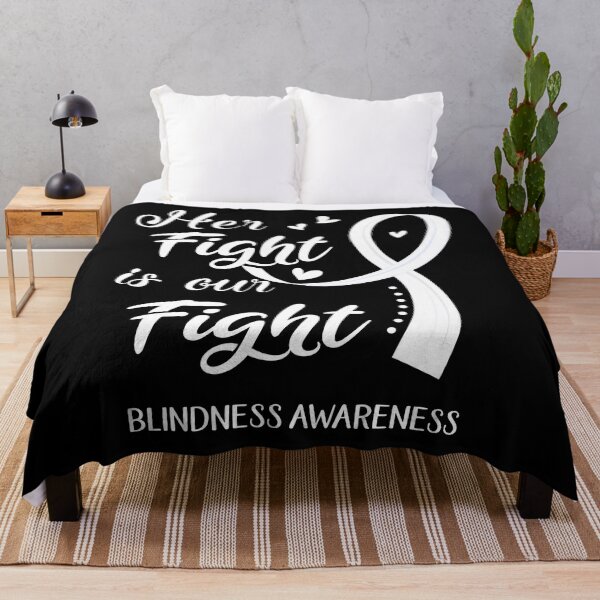 Item preview, Her Fight Is Our Fight Blindness Awareness designed and sold by Kohend.