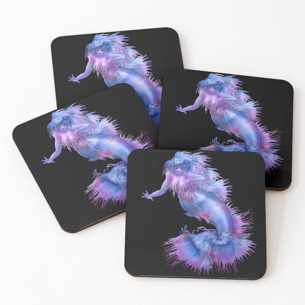 Item preview, Glossy Betafish Mermaid - No BG designed and sold by HoneyPottsArt.