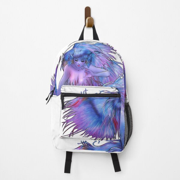 Item preview, Glossy Betafish Mermaid - No BG designed and sold by HoneyPottsArt.