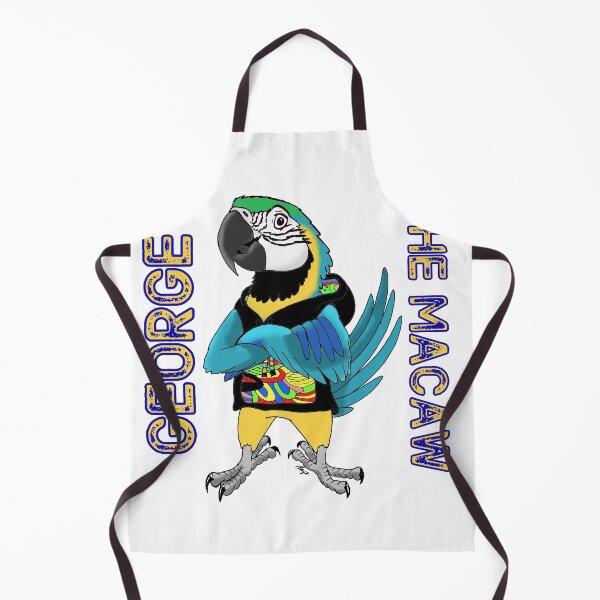 Item preview, George the Macaw designed and sold by Skye Elizabeth Carroll.