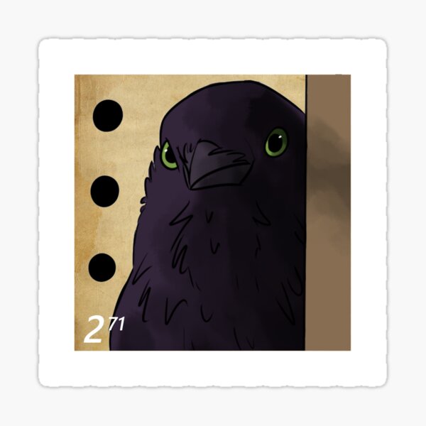 Item preview, Raven - Lurking designed and sold by Dejected Raven.