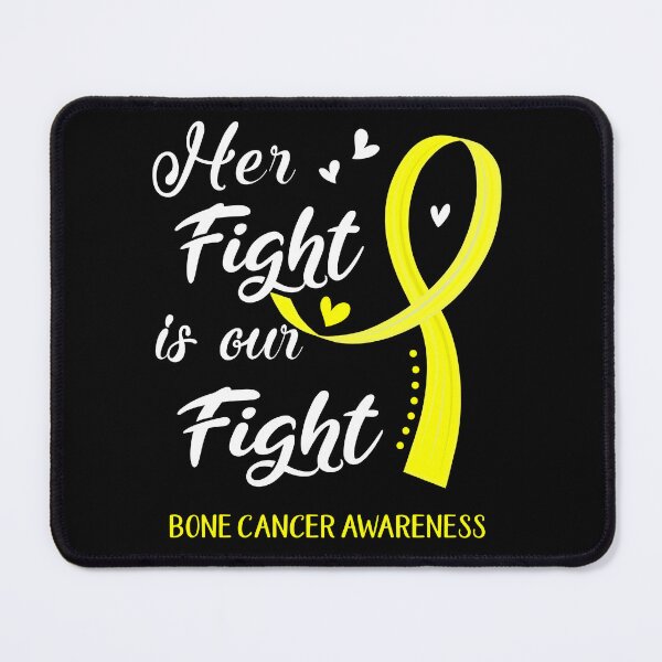 Item preview, Her Fight Is Our Fight Bone Cancer Awareness designed and sold by Kohend.