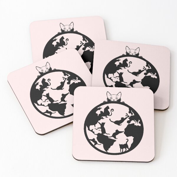Item preview, Black cats rule the earth designed and sold by Light79.