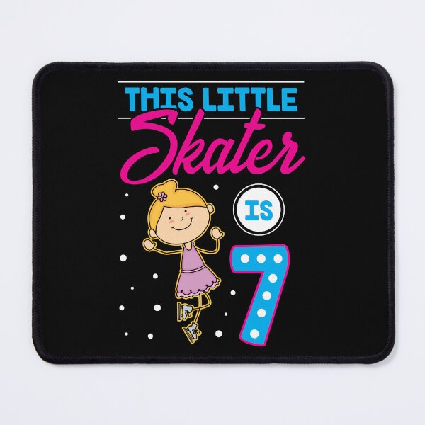 Item preview, This Little Skater Is 7 Skating Birthday Gift designed and sold by haselshirt.