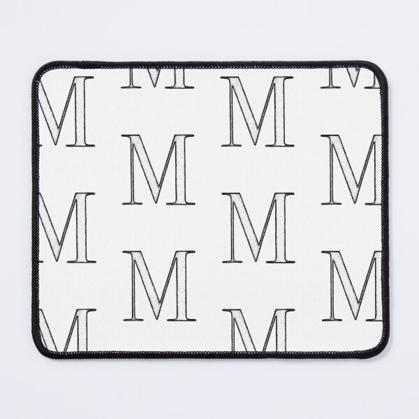 Item preview, Dotart/Dotwork illustration of Letter M designed and sold by MagnetitaBySil.